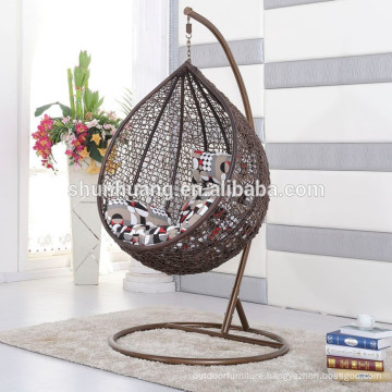 Outdoor rattan furniture swing hanging chair rattan chair